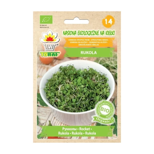 Rukola – BIO semínka na klíčení 10g