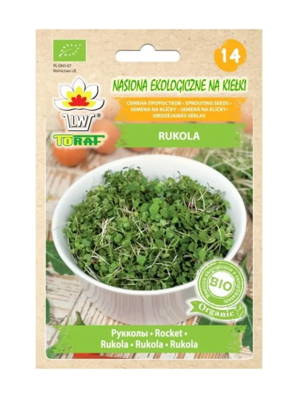 Rukola – BIO semínka na klíčení 10g Rukola – BIO semínka na klíčení 10g
