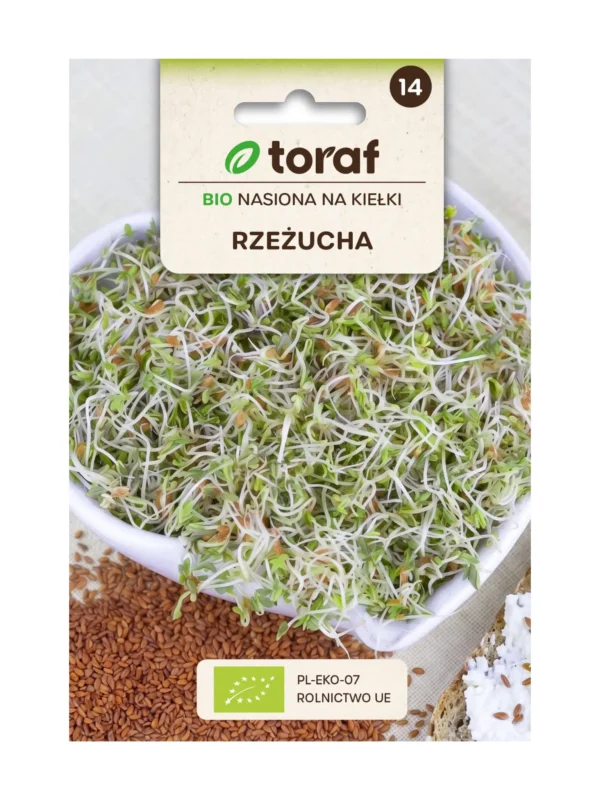 Řeřicha – BIO semínka na klíčení 30g