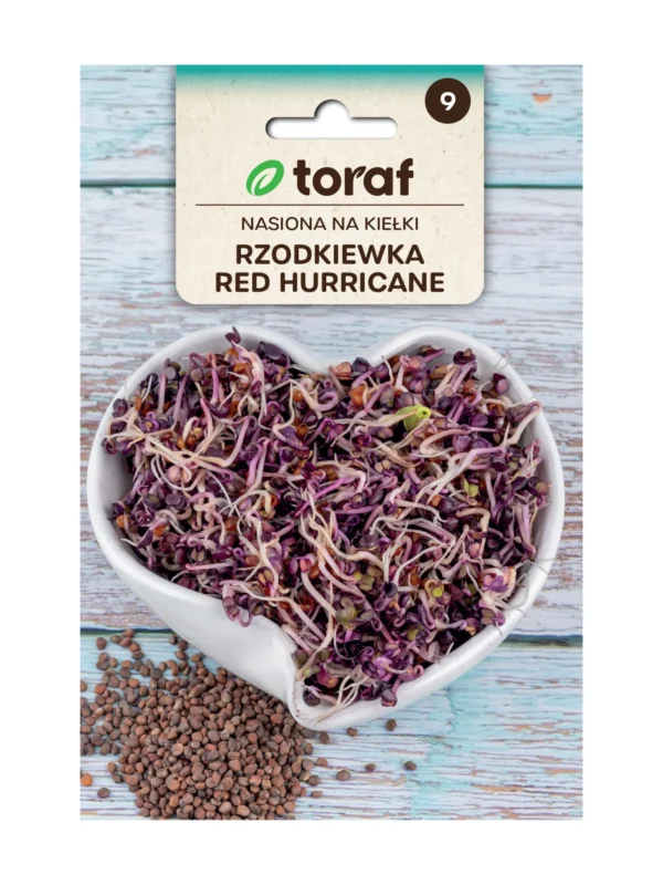 Ředkvička Red Hurricane - semínka na klíčení 10g